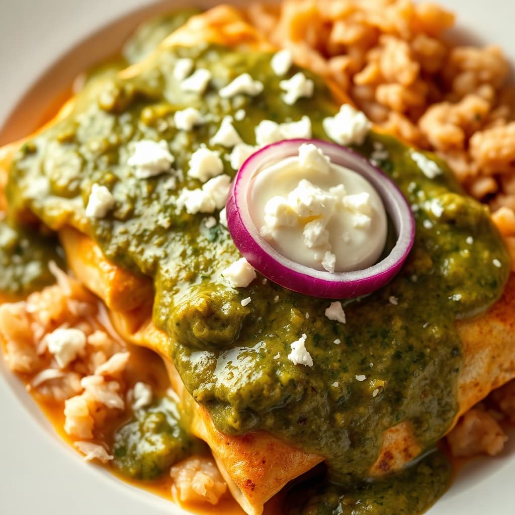 Enchiladas Verdes