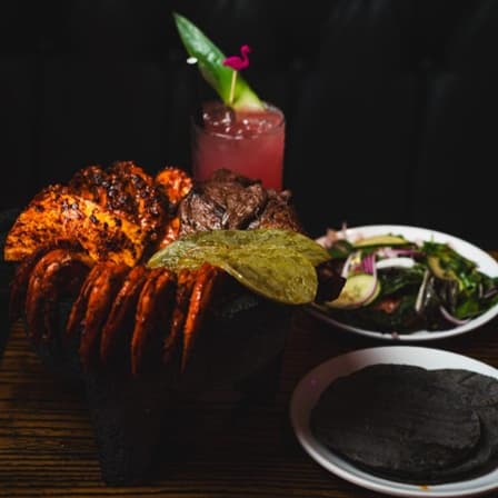 Molcajete Mar y Tierra
