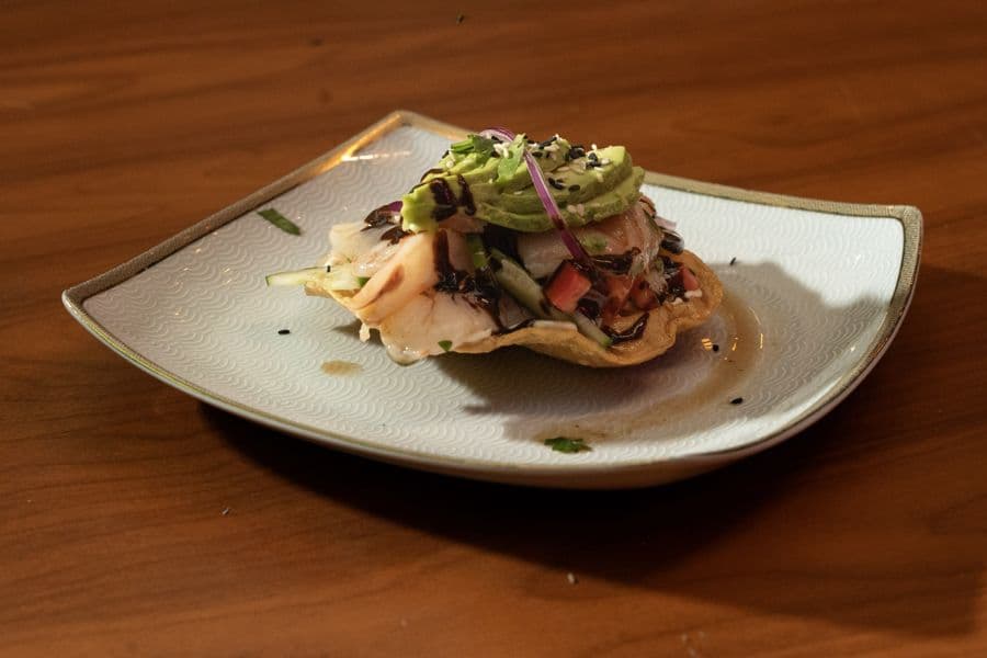 Happy Hour Tostada de Camarón